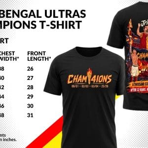 Champions T-Shirt- বিজয়ের গর্জন